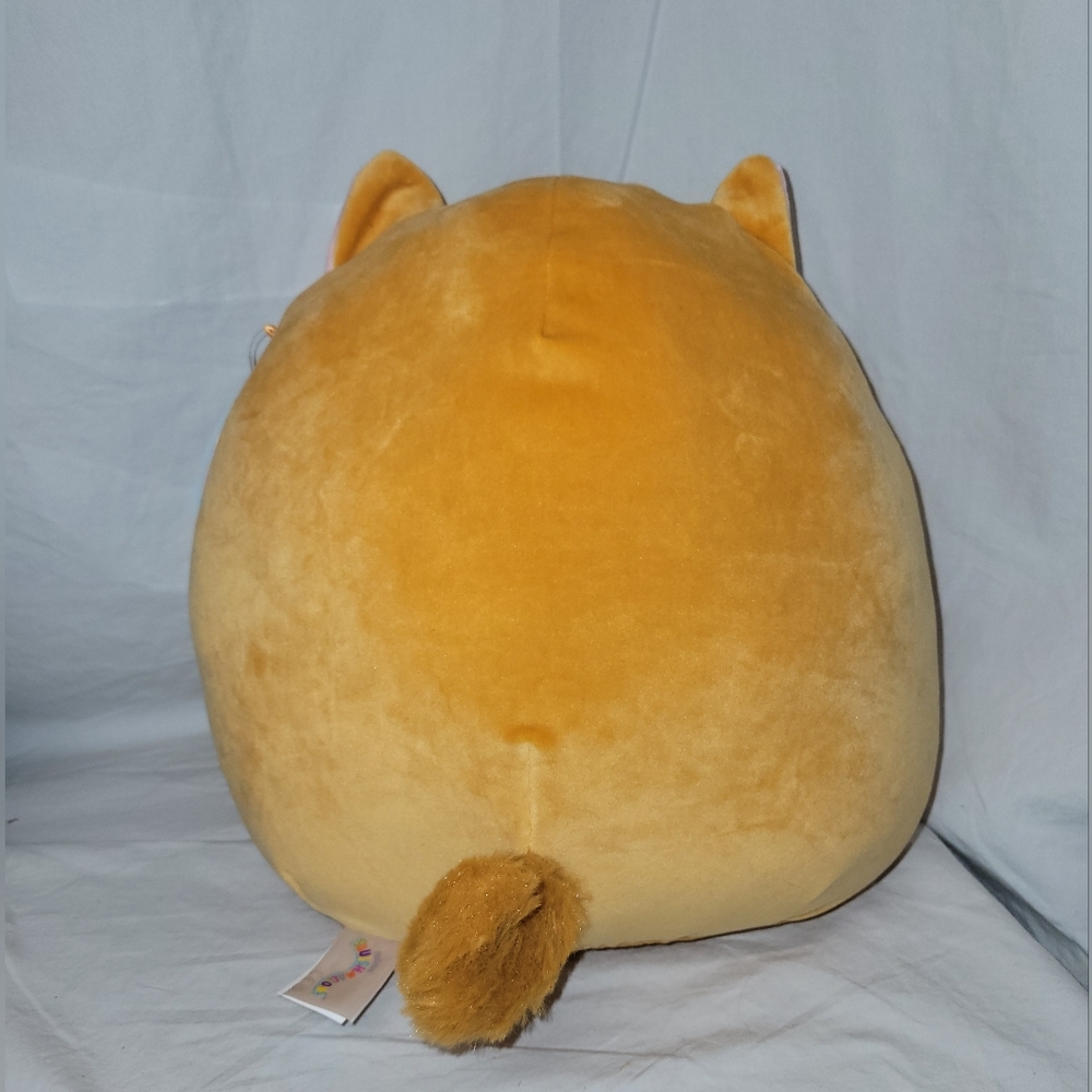 Original Squishmallows SANDRO 11" Ultra Rare Blue Tongue Chow Dog Soft Plush NWT - Picture 6 of 10